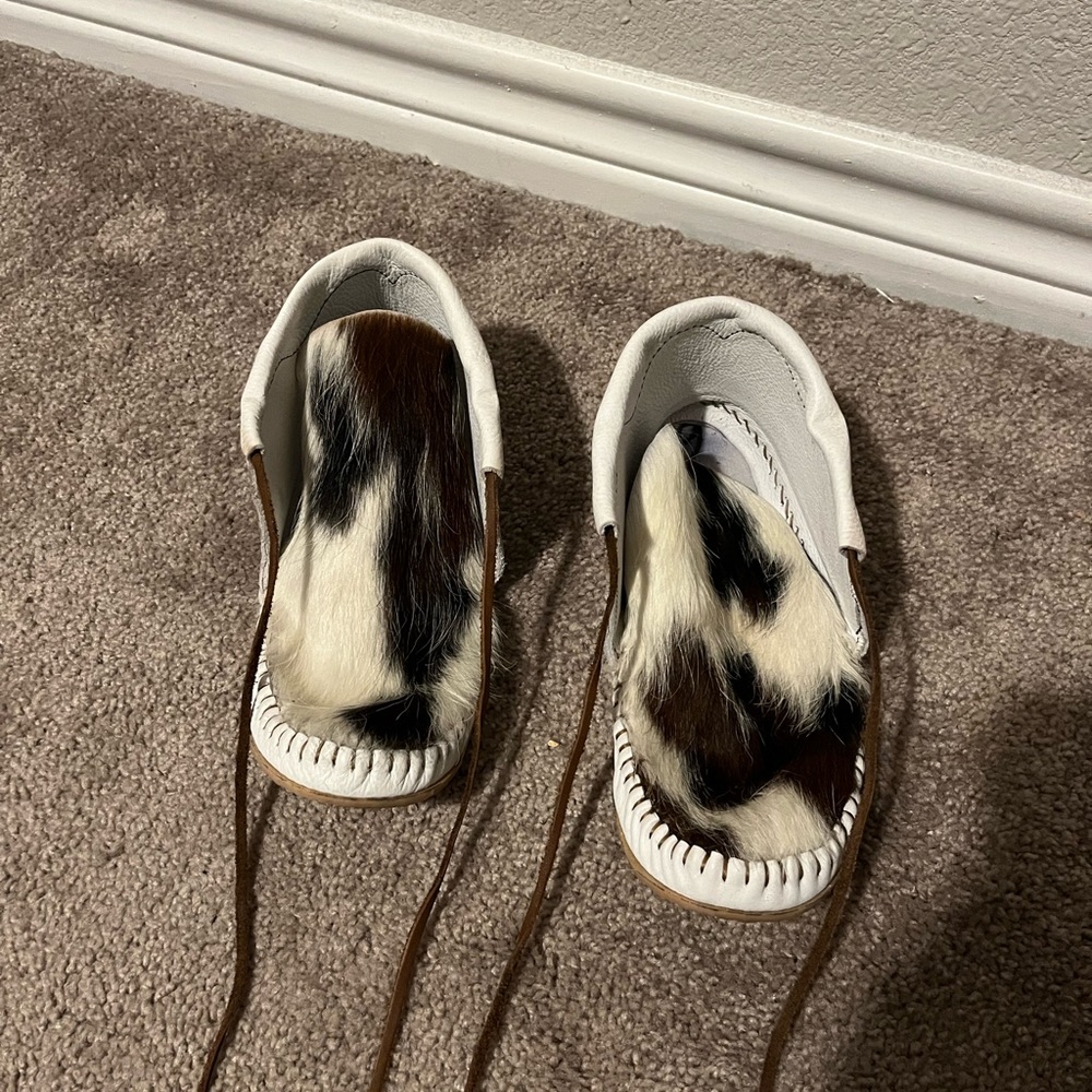 Brand new handmade moccasins